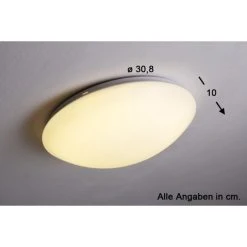 Globo KIRSTEN Deckenleuchte LED Weiß, 1-flammig -LED Leuchten Verkäufe 2022 globo kirsten deckenleuchte 41672 do1 2