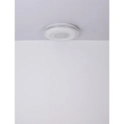 Globo KLEMENS Deckenleuchte LED Weiß, 1-flammig, Fernbedienung -LED Leuchten Verkäufe 2022 globo klemens deckenleuchte 48411 40 8