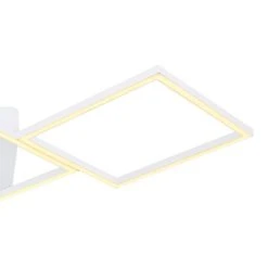 Globo KURIO Deckenleuchte LED Weiß, 1-flammig -LED Leuchten Verkäufe 2022 globo kurio deckenleuchte 67236 30w 4