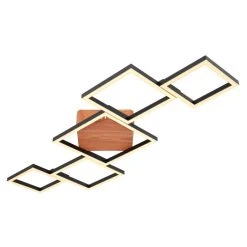 Globo KURIO Deckenleuchte LED Schwarz, 1-flammig -LED Leuchten Verkäufe 2022 globo kurio deckenleuchte 67236 40 2