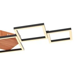 Globo KURIO Deckenleuchte LED Schwarz, 1-flammig -LED Leuchten Verkäufe 2022 globo kurio deckenleuchte 67236 40 4