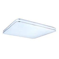 Globo LASSY Deckenleuchte LED Weiß, 1-flammig, Fernbedienung -LED Leuchten Verkäufe 2022 globo lassy deckenleuchte 48406 48sh 6