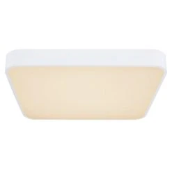 Globo LEANARA Deckenleuchte LED Weiß, 1-flammig, Fernbedienung, Farbwechsler -LED Leuchten Verkäufe 2022 globo leanara deckenleuchte 41755 24w 5