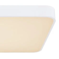 Globo LEANARA Deckenleuchte LED Weiß, 1-flammig, Fernbedienung, Farbwechsler -LED Leuchten Verkäufe 2022 globo leanara deckenleuchte 41755 24w 6