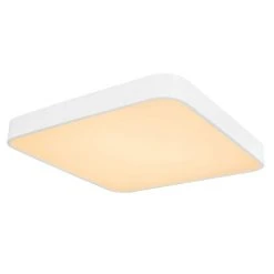 Globo LEANARA Deckenleuchte LED Wei&szlig;, 1-flammig, Fernbedienung -LED Leuchten Verkäufe 2022 globo leanara deckenleuchte 41755 48w 4