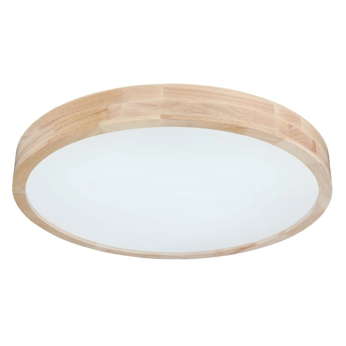 Globo LEANARA Deckenleuchte LED Holz hell, 1-flammig, Fernbedienung, Farbwechsler 5 Globo LEANARA Deckenleuchte LED Holz hell, 1-flammig, Fernbedienung, Farbwechsler – Bild 5