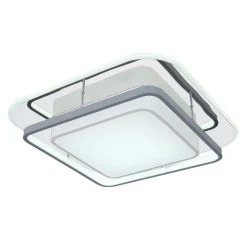 Globo LEOLA Deckenleuchte LED Weiß, 1-flammig -LED Leuchten Verkäufe 2022 globo leola deckenleuchte 48017 60 5