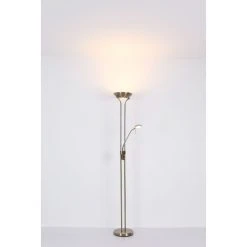 Globo LEONAS Deckenfluter LED Altmessing, 1-flammig -LED Leuchten Verkäufe 2022 globo leonas deckenfluter 59040a 7