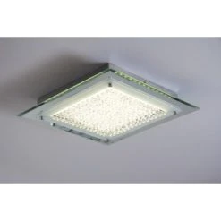 Globo LIANA Deckenleuchte LED Chrom, 1-flammig 10 Globo LIANA Deckenleuchte LED Chrom, 1-flammig -LED Leuchten Verkäufe 2022 globo liana deckenleuchte 49301 2