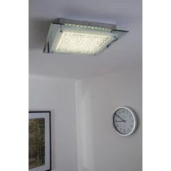 Globo LIANA Deckenleuchte LED Chrom, 1-flammig 13 Globo LIANA Deckenleuchte LED Chrom, 1-flammig -LED Leuchten Verkäufe 2022 globo liana deckenleuchte 49301 5