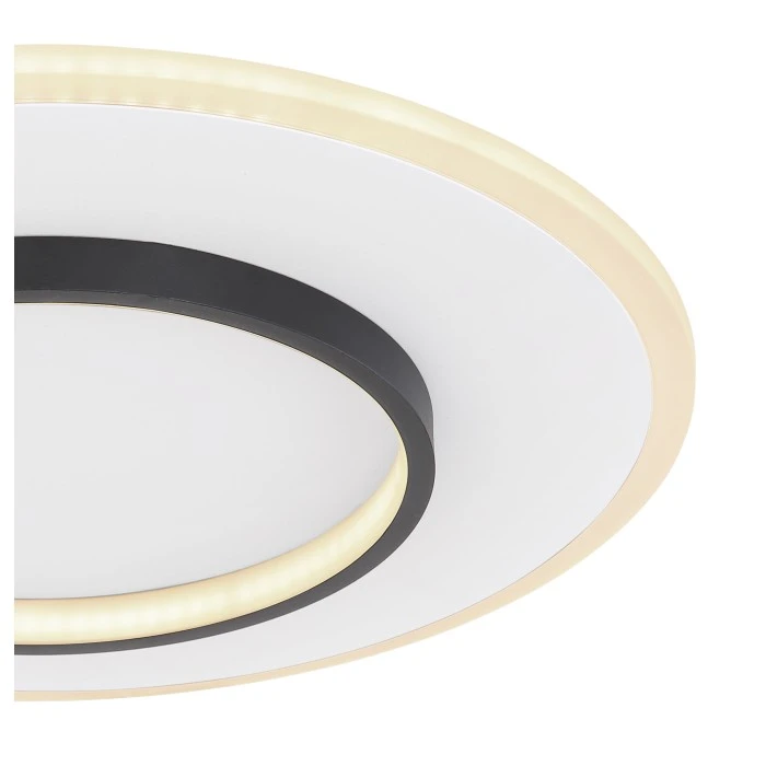 Globo LIMA Deckenpanel LED Weiß, 1-flammig, Fernbedienung 4 Globo LIMA Deckenpanel LED Weiß, 1-flammig, Fernbedienung – Bild 4