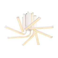 Globo LINCOLN Deckenleuchte LED Weiß, 1-flammig