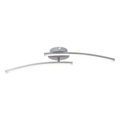 Globo LONG Deckenleuchte LED Nickel-Matt, 1-flammig -LED Leuchten Verkäufe 2022 globo long deckenleuchte 67098 12 2