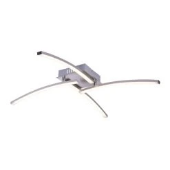Globo LONG Deckenleuchte LED Nickel-Matt, 1-flammig -LED Leuchten Verkäufe 2022 globo long deckenleuchte 67098 24 6