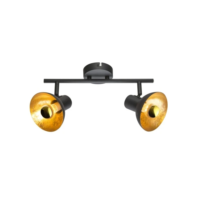 Globo Lotte Deckenstrahler LED Schwarz, 2-flammig 1 Globo Lotte Deckenstrahler LED Schwarz, 2-flammig