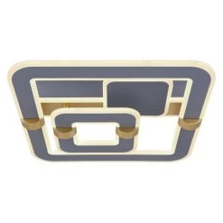 Globo MARGY Deckenleuchte LED Grau, Gold, 1-flammig, Fernbedienung 11 Globo MARGY Deckenleuchte LED Grau, Gold, 1-flammig, Fernbedienung -LED Leuchten Verkäufe 2022 globo margy deckenleuchte 48447 56 2