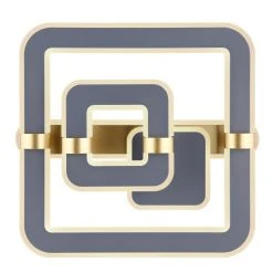 Globo MARGY Deckenleuchte LED Grau, Gold, 1-flammig, Fernbedienung 12 Globo MARGY Deckenleuchte LED Grau, Gold, 1-flammig, Fernbedienung -LED Leuchten Verkäufe 2022 globo margy deckenleuchte 48447 56 3