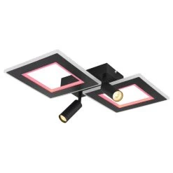 Globo MARIAN Deckenleuchte LED Schwarz, 1-flammig, Fernbedienung, Farbwechsler 29 Globo MARIAN Deckenleuchte LED Schwarz, 1-flammig, Fernbedienung, Farbwechsler -LED Leuchten Verkäufe 2022 globo marian deckenleuchte 67302d1 12