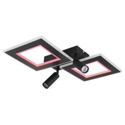 Globo MARIAN Deckenleuchte LED Schwarz, 1-flammig, Fernbedienung, Farbwechsler 30 Globo MARIAN Deckenleuchte LED Schwarz, 1-flammig, Fernbedienung, Farbwechsler -LED Leuchten Verkäufe 2022 globo marian deckenleuchte 67302d1 13