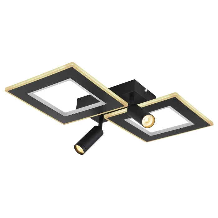 Globo MARIAN Deckenleuchte LED Schwarz, 1-flammig, Fernbedienung, Farbwechsler 16 Globo MARIAN Deckenleuchte LED Schwarz, 1-flammig, Fernbedienung, Farbwechsler – Bild 16