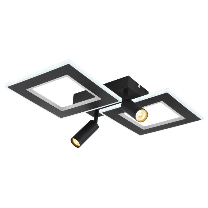 Globo MARIAN Deckenleuchte LED Schwarz, 1-flammig, Fernbedienung, Farbwechsler 8 Globo MARIAN Deckenleuchte LED Schwarz, 1-flammig, Fernbedienung, Farbwechsler – Bild 8