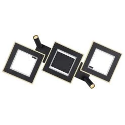 Globo MARIAN Deckenleuchte LED Schwarz, 1-flammig, Fernbedienung, Farbwechsler -LED Leuchten Verkäufe 2022 globo marian deckenleuchte 67302d2 4