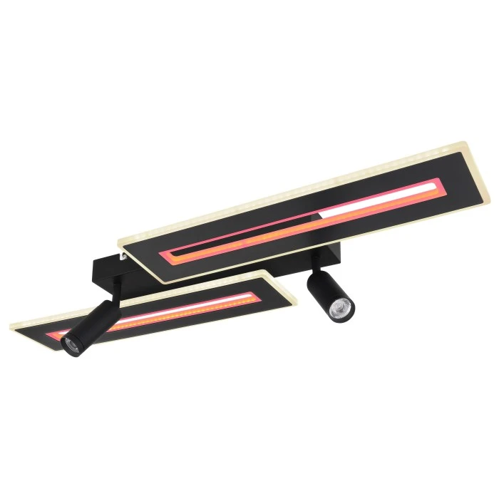 Globo MARIAN Deckenleuchte LED Schwarz, 1-flammig, Fernbedienung, Farbwechsler 12 Globo MARIAN Deckenleuchte LED Schwarz, 1-flammig, Fernbedienung, Farbwechsler – Bild 12