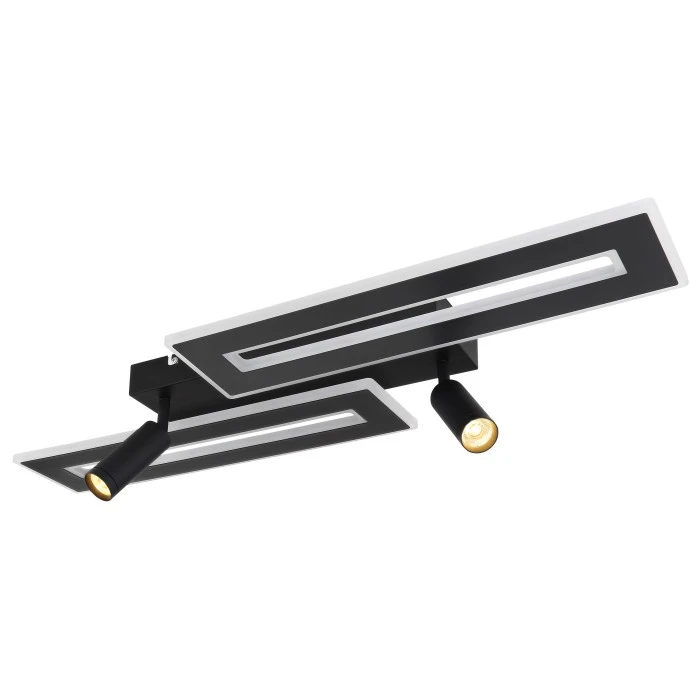 Globo MARIAN Deckenleuchte LED Schwarz, 1-flammig, Fernbedienung, Farbwechsler 15 Globo MARIAN Deckenleuchte LED Schwarz, 1-flammig, Fernbedienung, Farbwechsler – Bild 15