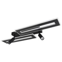 Globo MARIAN Deckenleuchte LED Schwarz, 1-flammig, Fernbedienung, Farbwechsler 19 Globo MARIAN Deckenleuchte LED Schwarz, 1-flammig, Fernbedienung, Farbwechsler -LED Leuchten Verkäufe 2022 globo marian deckenleuchte 67303d 2