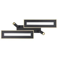 Globo MARIAN Deckenleuchte LED Schwarz, 1-flammig, Fernbedienung, Farbwechsler 21 Globo MARIAN Deckenleuchte LED Schwarz, 1-flammig, Fernbedienung, Farbwechsler -LED Leuchten Verkäufe 2022 globo marian deckenleuchte 67303d 4