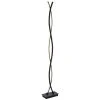 Globo MARIUS Stehleuchte LED Schwarz, 1-flammig
