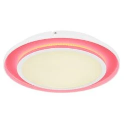 Globo MURPHY Deckenleuchte LED Weiß, 1-flammig, Fernbedienung, Farbwechsler -LED Leuchten Verkäufe 2022 globo murphy deckenleuchte 48130d 10