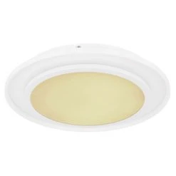 Globo MURPHY Deckenleuchte LED Weiß, 1-flammig, Fernbedienung, Farbwechsler -LED Leuchten Verkäufe 2022 globo murphy deckenleuchte 48130d 13