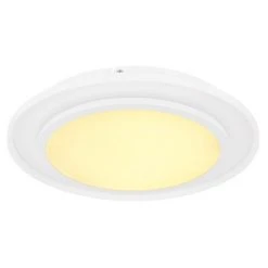 Globo MURPHY Deckenleuchte LED Weiß, 1-flammig, Fernbedienung, Farbwechsler -LED Leuchten Verkäufe 2022 globo murphy deckenleuchte 48130d 5