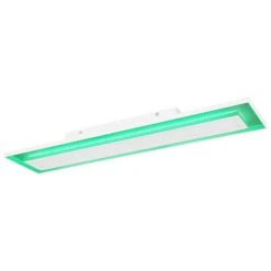 Globo MURPHY Deckenleuchte LED Weiß, 1-flammig, Fernbedienung, Farbwechsler -LED Leuchten Verkäufe 2022 globo murphy deckenleuchte 48131d2 9