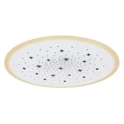 Globo MURPHY Deckenpanel LED Weiß, 1-flammig, Fernbedienung, Farbwechsler