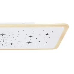 Globo MURPHY Deckenpanel LED Weiß, 1-flammig, Fernbedienung, Farbwechsler -LED Leuchten Verkäufe 2022 globo murphy deckenpanel 48121d3 4