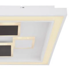 Globo NOLO Deckenleuchte LED Wei&szlig;, 1-flammig, Farbwechsler -LED Leuchten Verkäufe 2022 globo nolo deckenleuchte 48405 50qsh 3