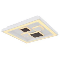 Globo NOLO Deckenleuchte LED Wei&szlig;, 1-flammig, Farbwechsler -LED Leuchten Verkäufe 2022 globo nolo deckenleuchte 48405 50qsh 4