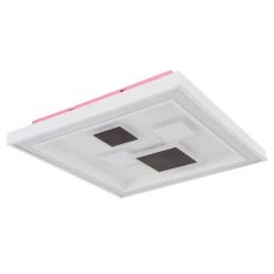 Globo NOLO Deckenleuchte LED Wei&szlig;, 1-flammig, Farbwechsler -LED Leuchten Verkäufe 2022 globo nolo deckenleuchte 48405 50qsh 7