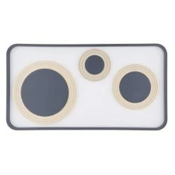 Globo NORA Deckenpanel LED Schwarz, 1-flammig, Fernbedienung -LED Leuchten Verkäufe 2022 globo nora deckenpanel 48446 55 2