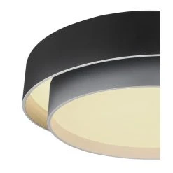 Globo NORBERT Deckenleuchte LED Schwarz, 1-flammig, Fernbedienung -LED Leuchten Verkäufe 2022 globo norbert deckenleuchte 41761 58 2