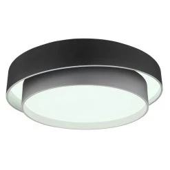 Globo NORBERT Deckenleuchte LED Schwarz, 1-flammig, Fernbedienung -LED Leuchten Verkäufe 2022 globo norbert deckenleuchte 41761 58 4