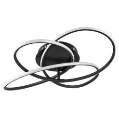 Globo PANDA Deckenleuchte LED Schwarz, 1-flammig 7 Globo PANDA Deckenleuchte LED Schwarz, 1-flammig -LED Leuchten Verkäufe 2022 globo panda deckenleuchte 67201s 30 2