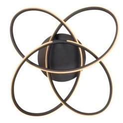 Globo PANDA Deckenleuchte LED Schwarz, 1-flammig 8 Globo PANDA Deckenleuchte LED Schwarz, 1-flammig -LED Leuchten Verkäufe 2022 globo panda deckenleuchte 67201s 30 3