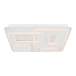 Globo RAVIVA Deckenleuchte LED Weiß, 1-flammig -LED Leuchten Verkäufe 2022 globo raviva deckenleuchte 48356 52 2