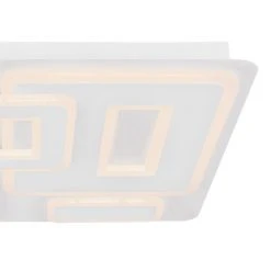 Globo RAVIVA Deckenleuchte LED Weiß, 1-flammig -LED Leuchten Verkäufe 2022 globo raviva deckenleuchte 48356 52 4