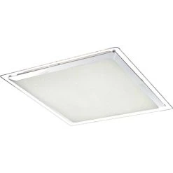 Globo RENA Deckenleuchte LED Weiß, 1-flammig, Fernbedienung -LED Leuchten Verkäufe 2022 globo rena deckenleuchte 48380 4