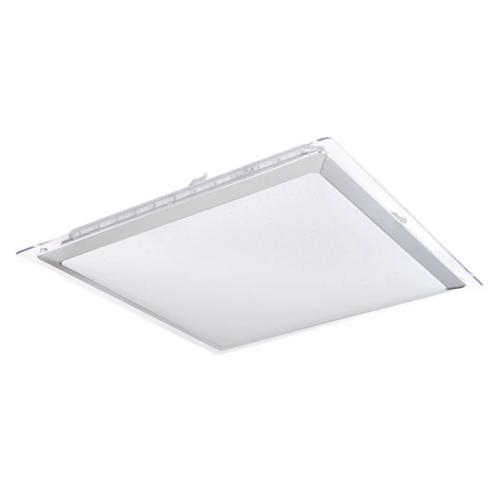 Globo RENA Deckenleuchte LED Nickel-Matt, Weiß, 1-flammig, Fernbedienung, Farbwechsler 2 Globo RENA Deckenleuchte LED Nickel-Matt, Weiß, 1-flammig, Fernbedienung, Farbwechsler – Bild 2