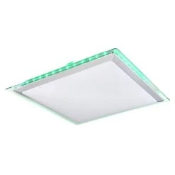 Globo RENA Deckenleuchte LED Nickel-Matt, Weiß, 1-flammig, Fernbedienung, Farbwechsler 27 Globo RENA Deckenleuchte LED Nickel-Matt, Weiß, 1-flammig, Fernbedienung, Farbwechsler -LED Leuchten Verkäufe 2022 globo rena deckenleuchte 48380rgb 11